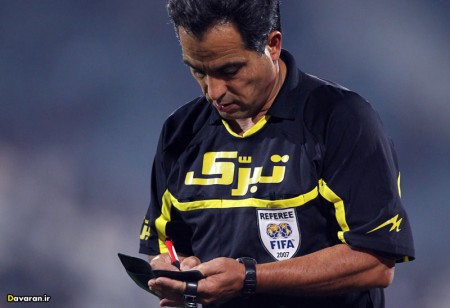 محمود رفیعی داور فوتبال